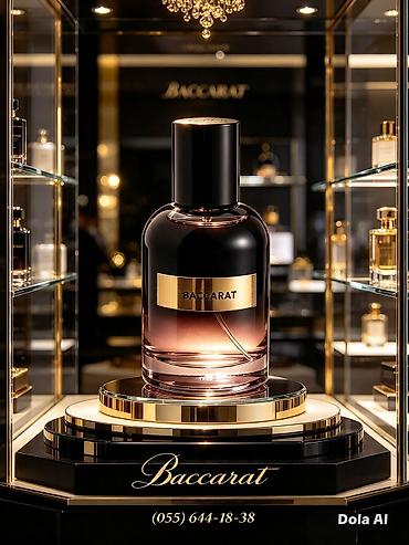 belle odeur parfum: Baccarat ətir - Lüks sinif, uniseks obrazına uyğun şık flakon dizaynı — 1