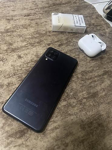samsung telvizor: Samsung Galaxy A12, 32 GB, rəng - Qara, Barmaq izi, Face ID — 2