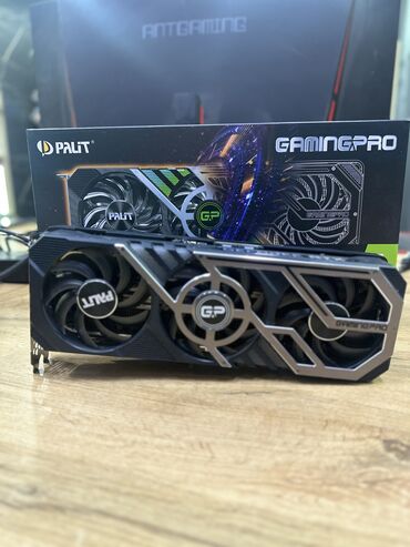 пк для игр: Видео карта, Колдонулган, Palit, GeForce RTX, 8 ГБ, ПК үчүн