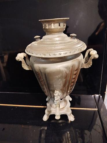 samavar qiyməti: Tok samavarı (alıb od ede bilərsiniz Antik metal samovar - Material — 1