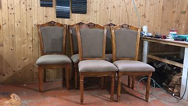 Ремонт, реставрация мебели: Реставрация мягкой диван, Кресла и стулья для дома и офиса — комплект — 11
