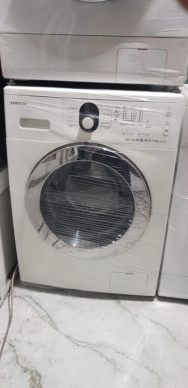 Paltaryuyan maşınlar: Paltaryuyan maşın Samsung, 5 kq, Avtomat, Qurutmasız