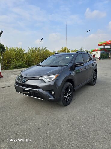 Toyota: Toyota RAV4: 2017 г., 2.5 л, Типтроник, Гибрид, Внедорожник