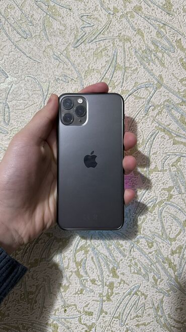 айфон 11 цена каракол: IPhone 11 Pro, Колдонулган, 64 ГБ, Каптама, 100 %