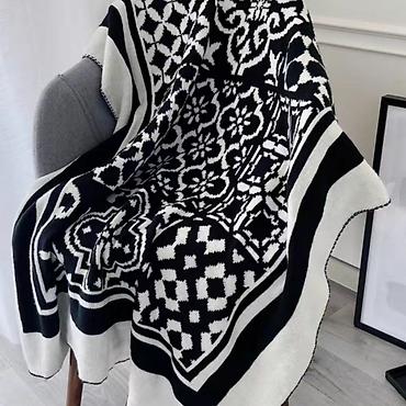 Одеяла и пледы: Плед, Новый, Вязаный — 7