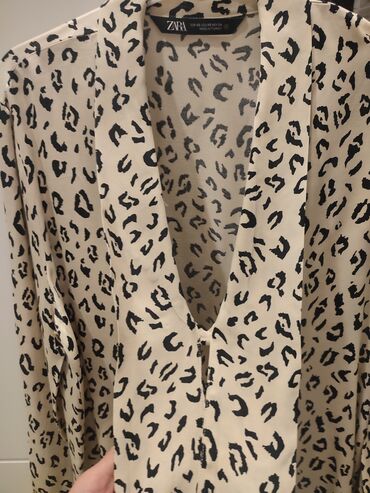 Košulje: Zara, XS (EU 34), Viskoza, Leopard, krokodil, zebra, bоја - Šareno — 8