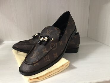лакосте обувь: Туфли Louis Vuitton, 39, цвет - Коричневый