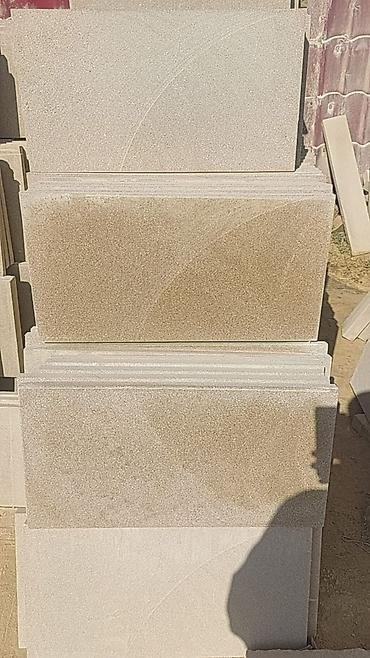 travertin daş: Qobustan qranit daşından dekor və tikinti məhsulları - Material — 1