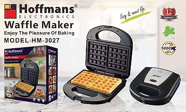 Вафельница Hoffmans Electronics HM-3027 - Мощность: 1000 Вт — быстрый