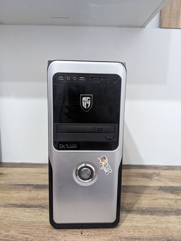 купить процессор intel core i5: Корпус ПК, Б/у, Delux, Mini-ATX, цвет - Черный
