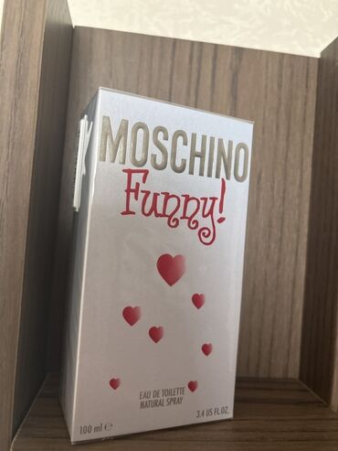 лишоу оригинал и подделка: Moschino Funny. Açılmayıb, təzədir, ətir suyu 100 ml həcmə malikdir və