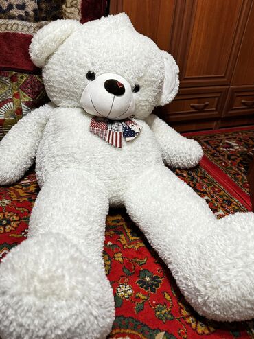 мягкая игрушка медвежонок: 1.50 см 8 кг состояние идеальное 🔥🦥
