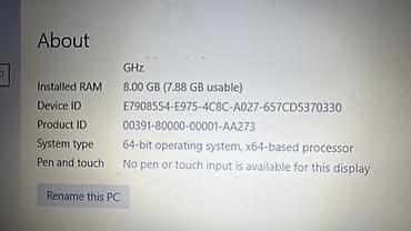 intel core i9: İşlənmiş ASUS 15.6 ", Intel Core i7, 1 TB — 3