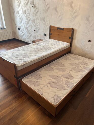 Oğlan üçün, İşlənmiş, Çarpayı, Bazasız, Matras ilə, Siyirməli