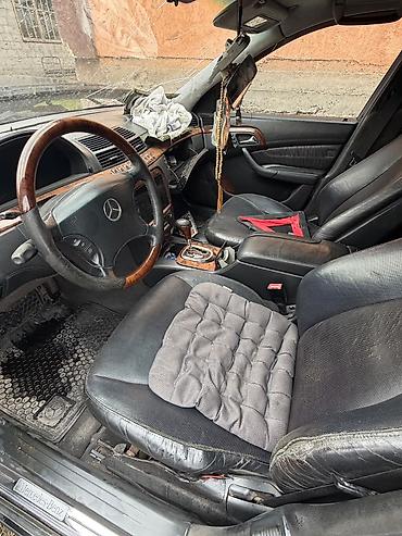 кондиционер е34: Mercedes-Benz S-Class: 2001 г., Автомат, Газ, Седан — 2