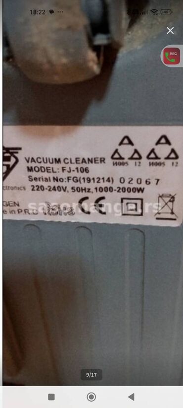 Klasični usisivači: Usisivac fgelektronik na papirnu vrecu dobar kompletan 

mirjevo — 2