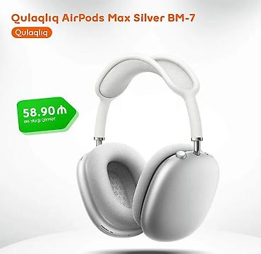 airpods qulaqciq: Yeni Simsiz (Bluetooth) Qulaqcıqlar, Apple, rəng - Ağ — 1