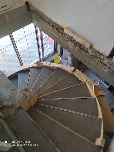 Pilləkən məhəccərləri: Betondan hazırlanmış pilləkənlər müxtəlif layihələr üçün uyğundur. Bu — 14