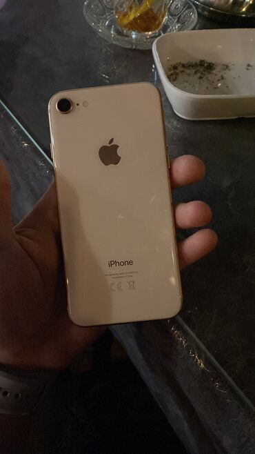 iphone xs maz: IPhone 8, 64 GB, Qızılı, Barmaq izi