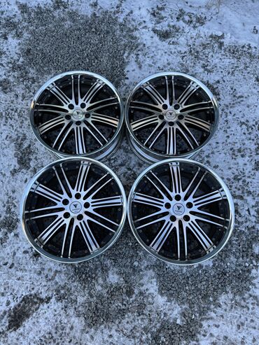 Диски: Литые Диски R 19 Work, Комплект, отверстий - 5, Б/у — 3