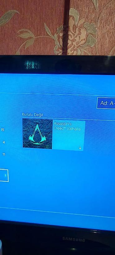 PS4 (Sony Playstation 4): Ps4 slim 872,8 gb yaddaş Versiya-13,50(son güncəlləmədi) 2 pult — 6