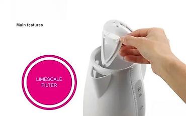 Električna kuvala: Gorenje K17WII električno kuvalo za vodu - Zapremina: 1,7 l - Snaga — 3