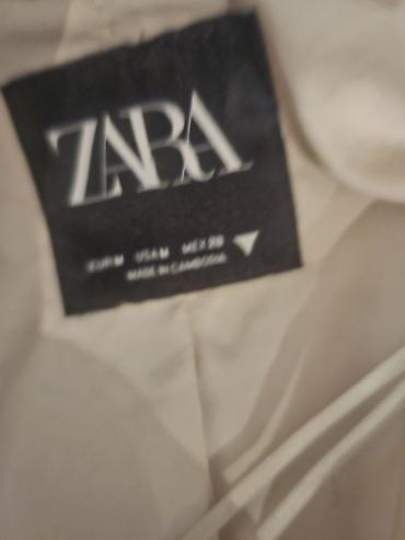 camel boja: Kožna jakna Zara, M, bоја - Bež — 4
