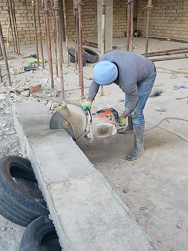 Beton işləri: Beton kəsimi xidməti - Dəqiq və düz kəsiklər üçün benzinli yüksək — 1