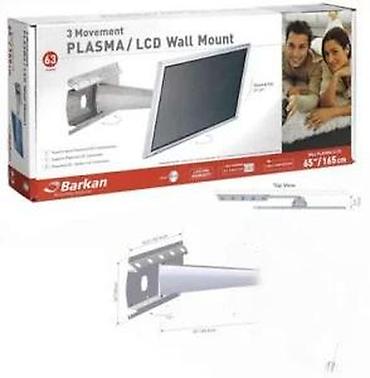 Aksesoari za TV i video: Barkan 3-kraki zidni nosač za Plasma/LCD televizore - Kompatibilnost — 6