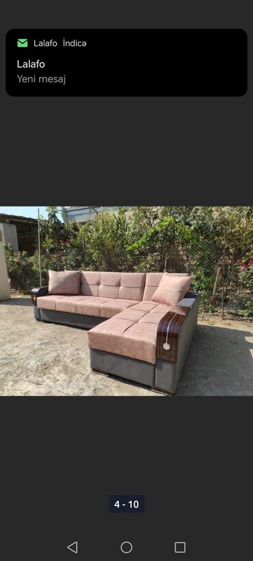 Divanlar: Künc divan, Yeni, Açılan, Bazalı, Parça, Ödənişli çatdırılma — 23