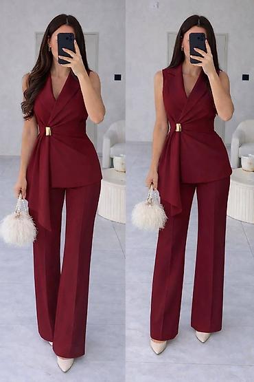 Kompleti: Elegantni ženski komplet – prsluk sa pantalonama Fenomenalni Zara — 7