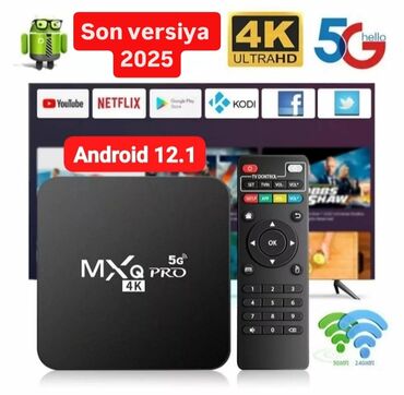 televizor asan: Yeni Smart TV boks TV box 2 GB / 16 GB, Android, Ünvandan götürmə, Pulsuz çatdırılma, Ödənişli çatdırılma