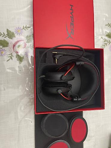 наушники hyperx cloud 2: Проводные полноразмерные наушники, HyperX, Б/у, цвет - Черный — 1