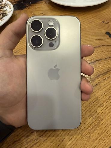 IPhone 15 Pro, Natural Titanium, Face ID