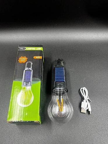 panelər: Lampa fənər – Günəş panelli Günəş Enerjili Kamp Lampası – A01 Modeli — 1