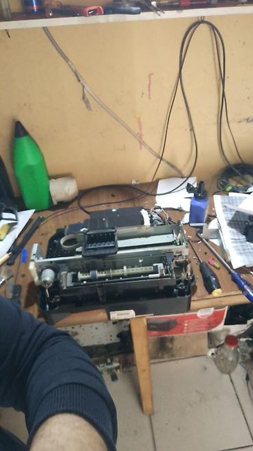 Printerlər: 2ci el her model printerlerin satisi temiri katriclerin dolumu — 10