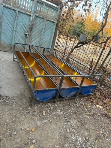 Товары и оборудование для с/х животных: Кормушки для крупного рогатого скота и овец из металлической бочки — 9