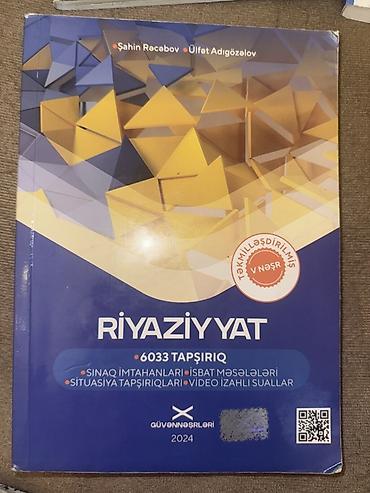 Tədris ədəbiyyatı: Herbiri yeni kimidi atlas-5 man Riyaziyyat güven-10 man Riyaziyyat — 2