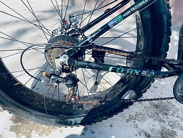 зимний спорт: Фэтбайк FUJIX Super Sport MTB - Тип: горный фэтбайк с широкими — 5
