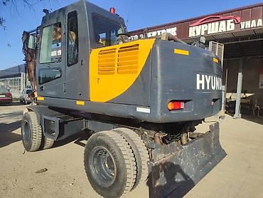 насос подкачка: Экскаватор, Hyundai, 2010 г., Колесный — 1