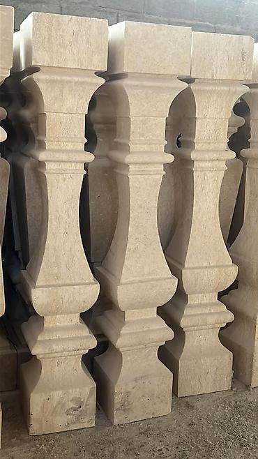 Готовые балясины: Установка Балясины « из натурального камня - Материал: натуральный — 25