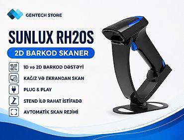 Barkod oxuyucular, skanerlər: 2D barkod skaner Sunlux RH20S 2D Barkod Skaner Sunlux RH20S — 1