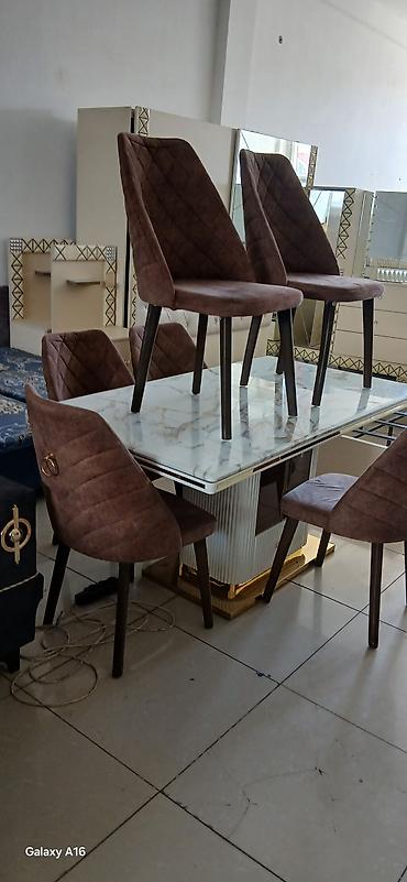 Divan və masa dəstləri: Məhsul: Künc divan dəstləri Təsvir: - Müxtəlif model və rənglərdə — 9