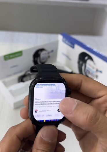 Smart saatlar: Yeni, Smart saat, Аnti-lost, rəng - Qara — 10