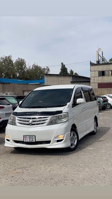 Toyota: Toyota Alphard: 2007 г., 3 л, Автомат, Газ, Минивэн