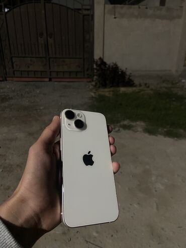 электронные книги бишкек: IPhone 14, Б/у, 128 ГБ, Белый