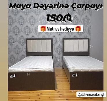 taxt üçün baza: Çarpayı – maya dəyərinə Qiymət: 150₼ - Tək nəfərlik model - Sadə və — 1