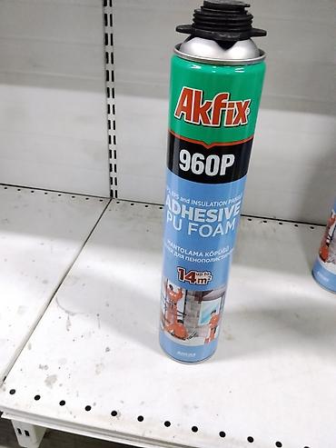 Көбүк-клей: Akfix, Пенопласт үчүн — 1
