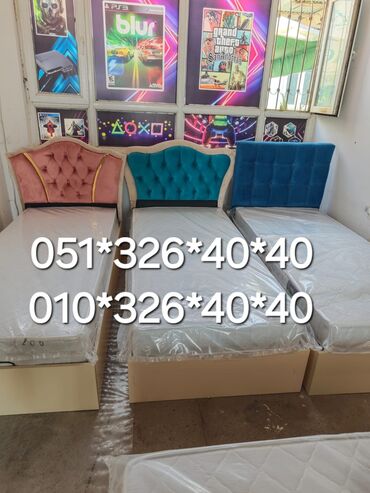 Çarpayılar: Yeni, Təknəfərlik çarpayı, Bazasız, Matras ilə, Azərbaycan — 14