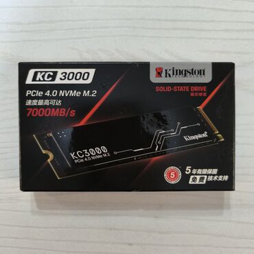 Жесткие диски, переносные винчестеры: Накопитель, Новый, Kingston, SSD, 1 ТБ